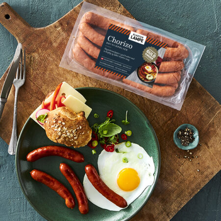 Chorizo brunchpølser