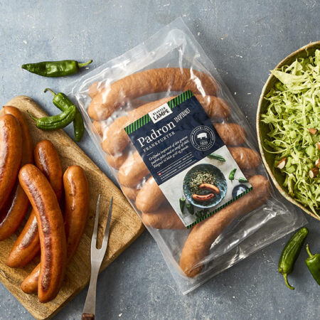 Padron inspireret frankfurter