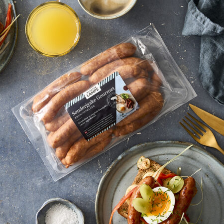 Sønderjyske gourmet brunchpølser