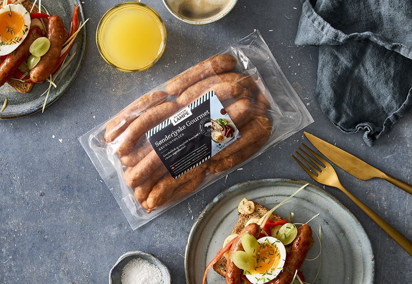 Sønderjyske gourmet brunchpølser